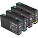 Pack de 4 Epson 676XL cartouches d'encre remanufacturées haute capacité