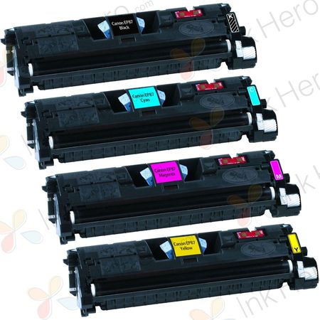 Pack de 4 Canon EP-87 cartouches de toner remanufacturées