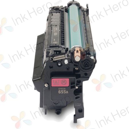 HP 655A cartouche de toner laser magenta remanufacturée (CF453A)