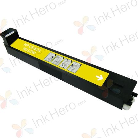 HP 824A cartouche de toner remanufacturée jaune (CB382A)