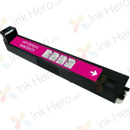 HP 824A cartouche de toner remanufacturée magenta (CB383A)