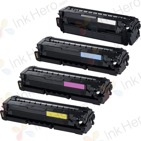 Pack de 4 Samsung C3010DW / C3060FW cartouches de toner haute capacité compatibles