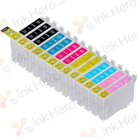 Pack de 13 Epson 78 cartouches d'encre remanufacturées