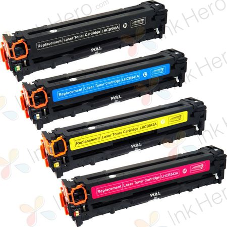 Pack de 4 HP 125A cartouches de toner compatibles