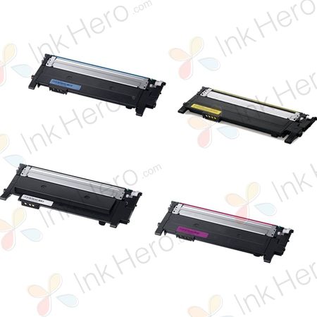 Pack de 4 Samsung Xpress C430 / C480 cartouches de toner compatibles (CLT-404S)