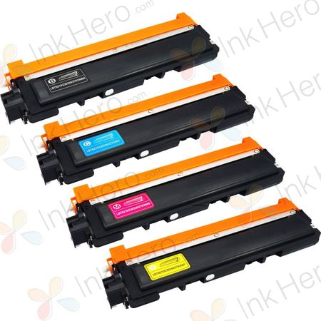 Pack de 4 Brother TN210 cartouches de toner compatibles