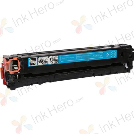 HP 128A Cartouche de toner laser cyan compatible (CE321A)