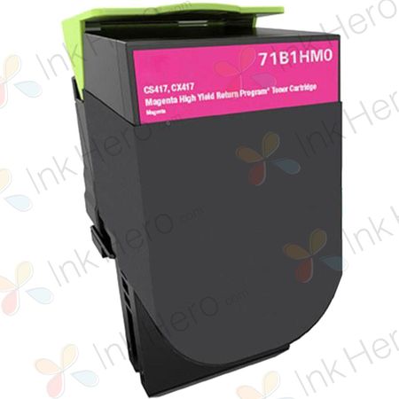 Lexmark 71B1HM0 cartouche de toner magenta remanufacturée haute capacité