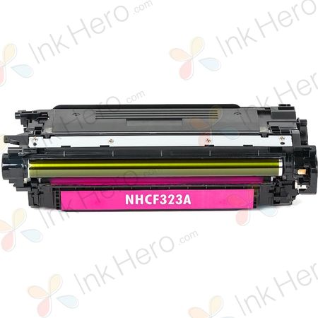 HP 653A cartouche de toner magenta compatible (CF323A)