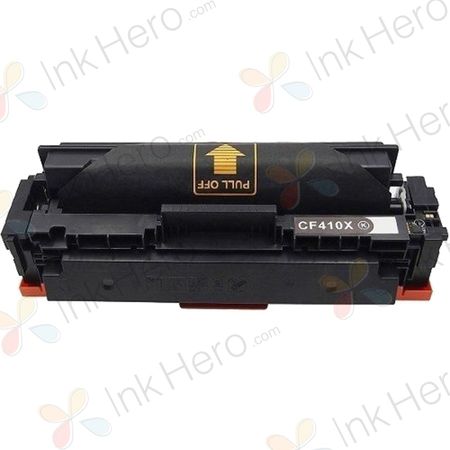 HP 410X cartouche de toner noir compatible haute capacité (CF410X)