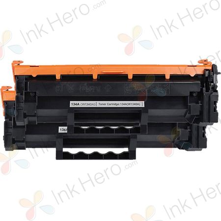 Pack de 2 HP 134A cartouches de toner noir compatibles (W1340A)