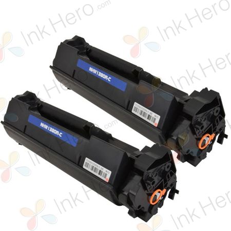 Pack de 2 HP 138A cartouches de toner noir compatible (W1380A)