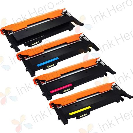 Pack de 4 Samsung CLT-406S cartouches de toner compatibles