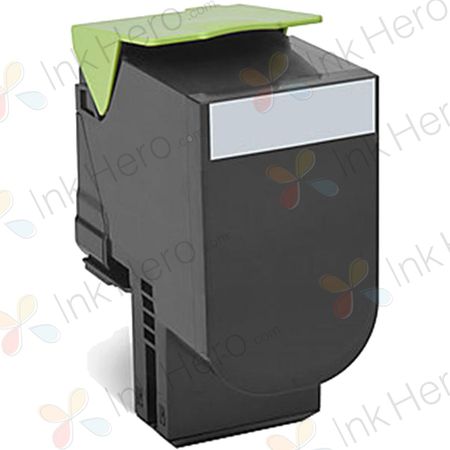 Lexmark CX310 / CX410 / CX510 cartouche de toner remanufacturée noir (80C1SK0)