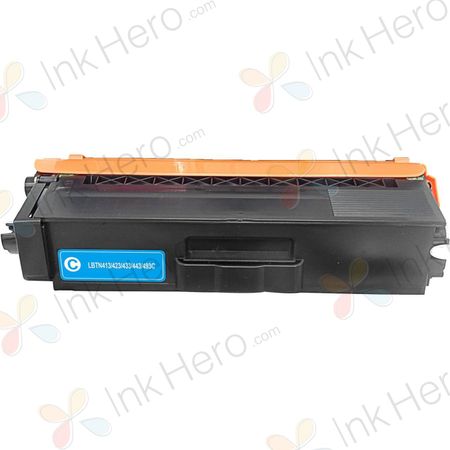 Brother TN433C cartouche de toner compatible cyan haute capacité