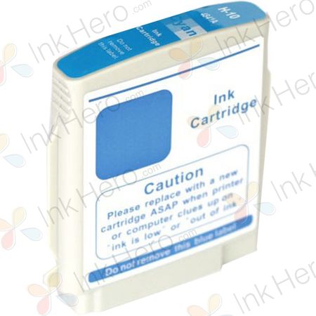 HP 10 cartouche d'encre remanufacturée cyan (C4841A)