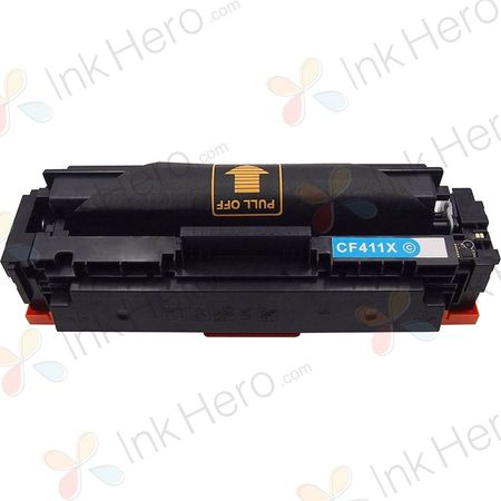 HP 410X cartouche de toner compatible cyan haute capacité (CF411X)