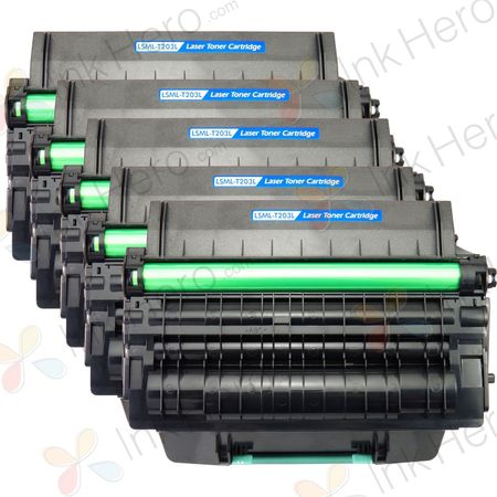 Pack de 5 Samsung MLT-D203L cartouche de toner noir compatible à haut capacité