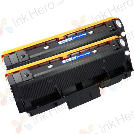 Pack de 2 Samsung MLT-D116L cartouche de toner noir compatible à haut capacité