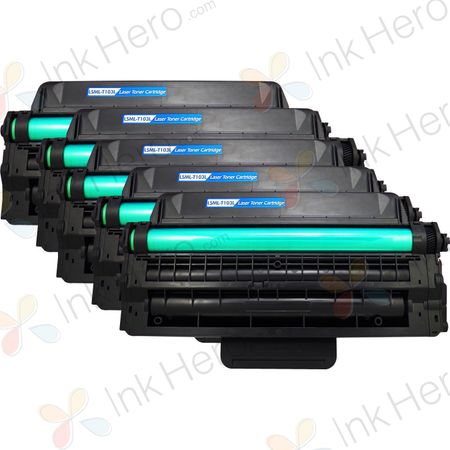 Pack de 5 Samsung MLT-D103L cartouche de toner noir compatible haute capacité