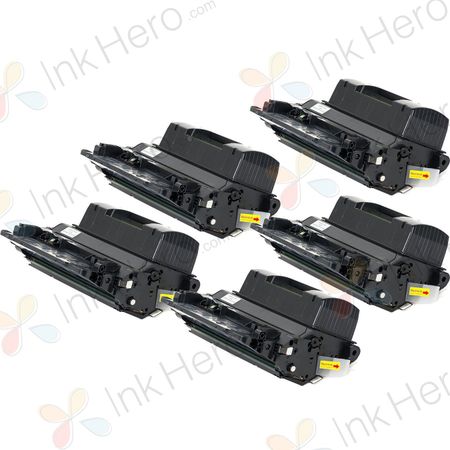 Pack de 5 HP 81X cartouche de toner noir compatible haute capacité (CF281X)