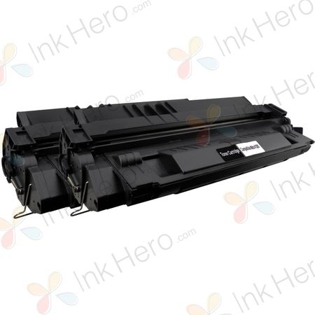 Pack de 2 HP 29X cartouche de toner noir remanufacturée haute capacité (C4129X)
