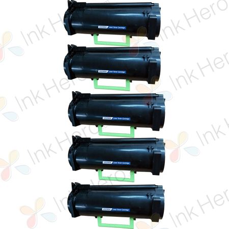 Pack de 5 Dell 331-9805 cartouche de toner noir compatible haute capacité (MX11XH)