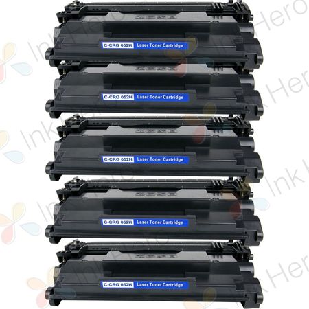 Pack de 5 Canon 052H cartouche de toner noir compatible à haut capacité (2200C001)