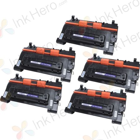 Pack de 5 Canon 039 cartouche de toner noir compatible