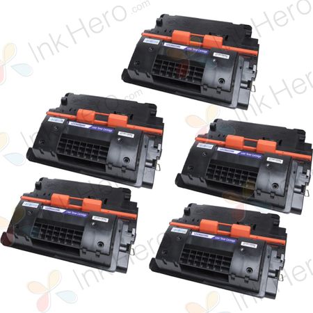 Pack de 5 Canon 039H cartouche de toner noir compatible à haut capacité (0288C001 / 0287C001)
