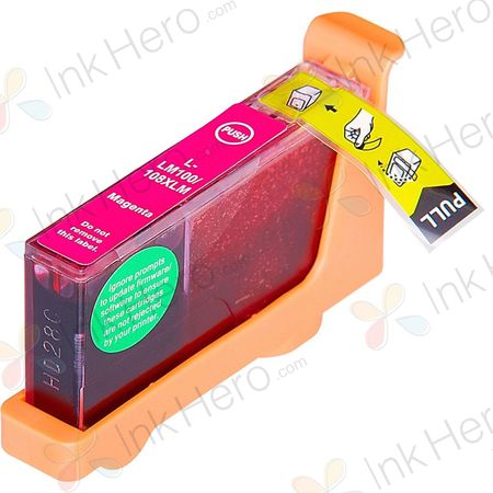 Lexmark 100XL cartouche d'encre compatible magenta haute capacité (14N1070)