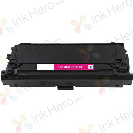 HP 508X cartouche de toner compatible magenta haute capacité (CF363X)