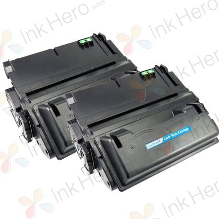 Pack de 2 HP Q5945A cartouches de toner noirs compatibles (HP 45A)