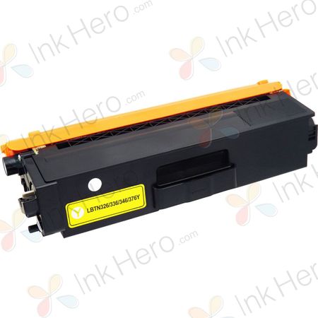 Brother TN336Y cartouche de toner jaune compatible haute capacité (remplace TN331Y)