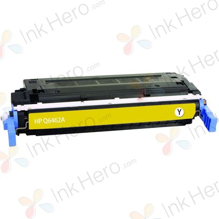 HP 644A cartouche de toner remanufacturée jaune (Q6462A)