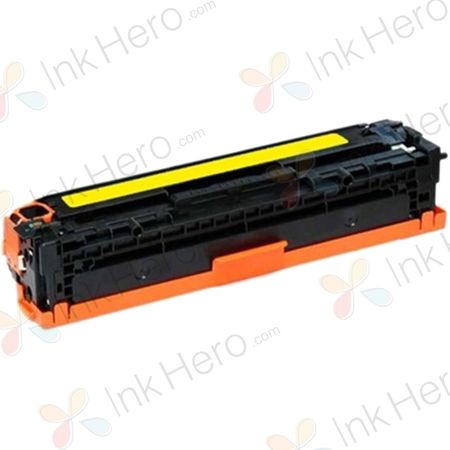 HP 651A cartouche de toner remanufacturée jaune (CE342A)