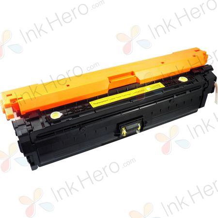 HP 307A cartouche de toner remanufacturée jaune (CE742A)