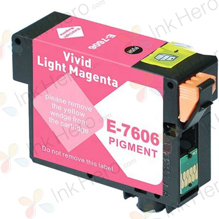 Epson 760 cartouche d'encre remanufacturée magenta light (T760620)