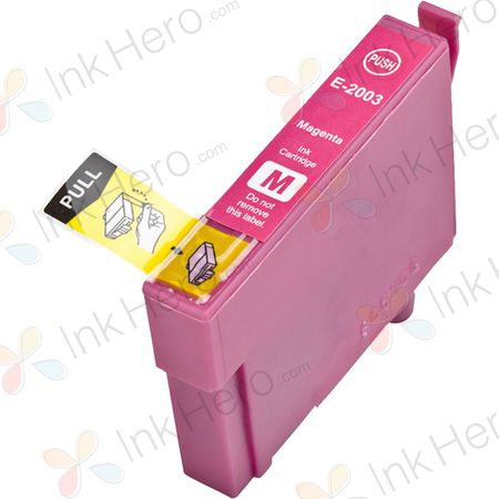 Pack de 2 Epson 200XL cartouche d'encre remanufacturée magenta haute capacité (T200XL320)