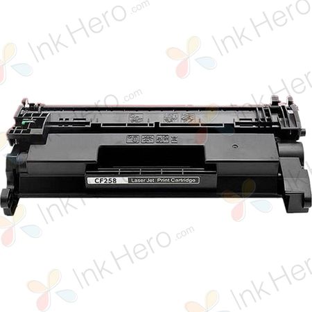 HP 58X cartouche de toner noir compatible haute capacité (CF258X)