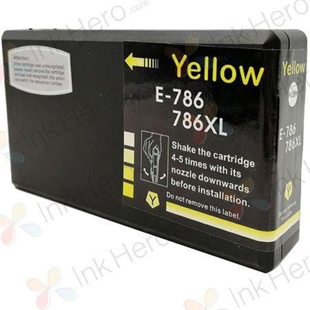 Epson 786XL cartouche d'encre remanufacturée jaune haute capacité (T786XL420)