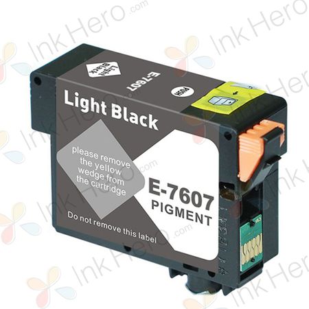 Epson 760 Cartouche d'encre remanufacturée noir light (T760720)