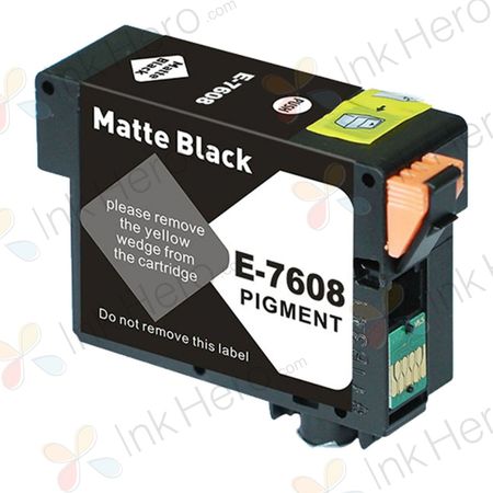 Epson 760 cartouche d'encre noir mate remanufacturée (T760820)