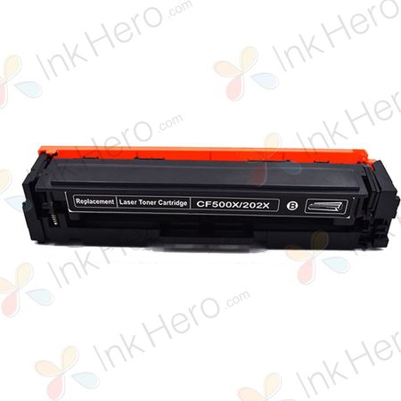 HP 202X cartouche de toner noir compatible haute capacité (CF500X)