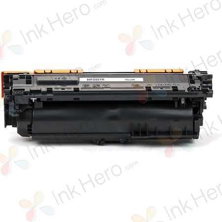 HP 654A cartouche de toner jaune compatible (CF332A)