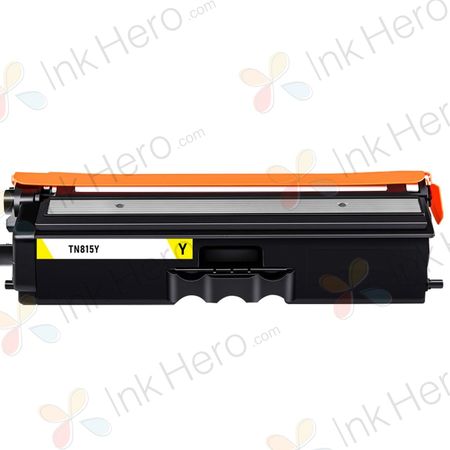 Brother TN815 Cartouche de toner compatible super haute capacité Jaune