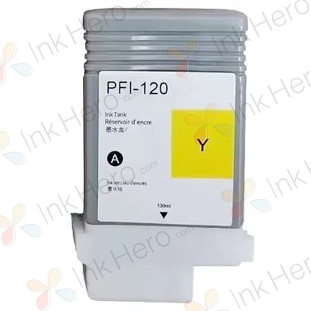 Canon PFI-120Y Cartouche d'encre compatible Jaune (2888C001)