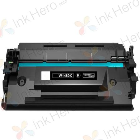 HP 148X cartouche de toner haute capacité noir compatible (W1480X)