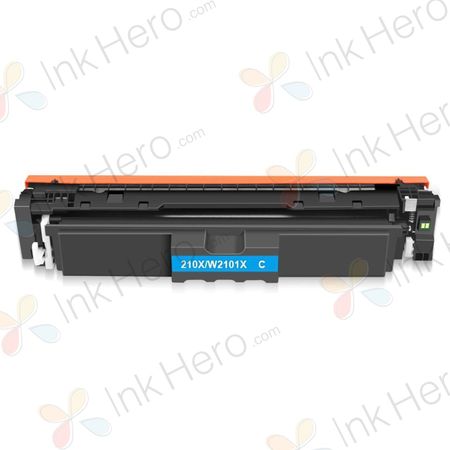 HP 210X / W2101X cartouche de toner haute capacité cyan compatible