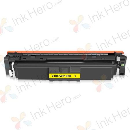 HP 210X / W2102X cartouche de toner haute capacité jaune compatible